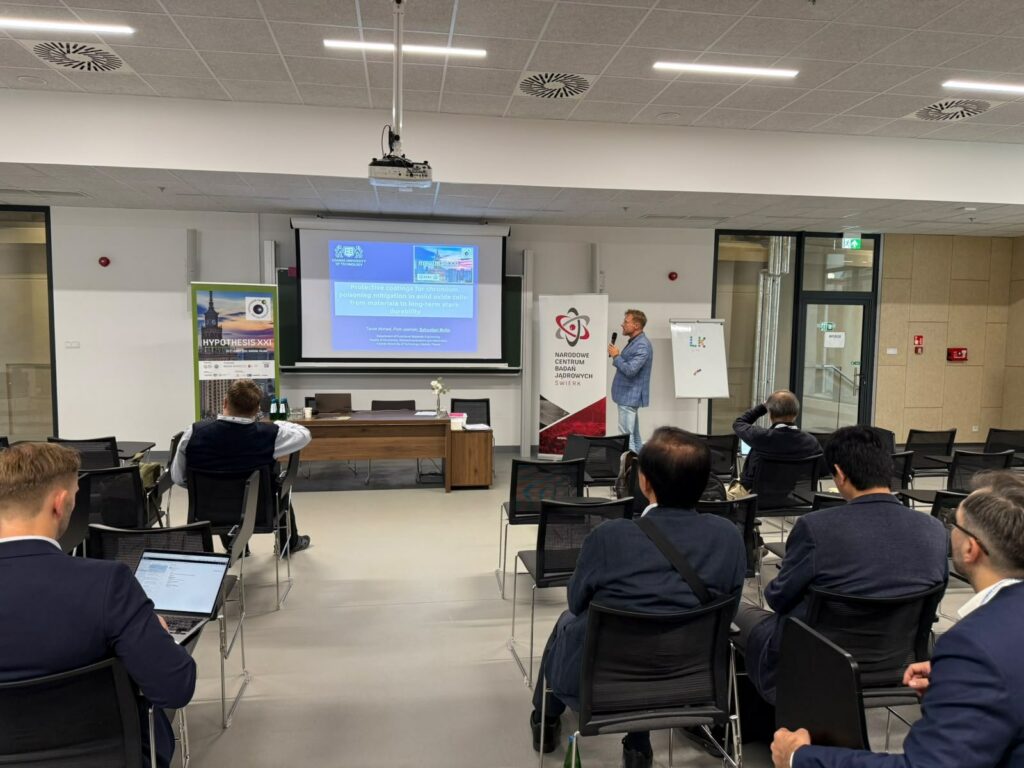 The lecture room at HYPOTHESIS XXI during the CHARGE talk